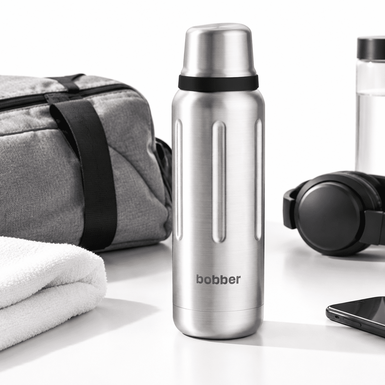 Matte 26 Ounces Stainless Steel Steel Travel Thermo Flask Hot Cold ...