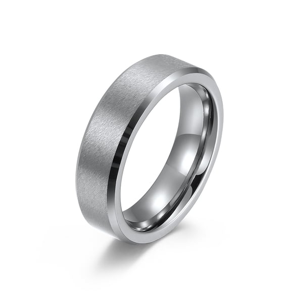 Matte 8mm Tungsten Carbide Mens Ring Men Wedding Band Man Ring