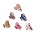 thumbnail image 1 of Matte Adult Women's Hair Clip,Various Neutral Colors Professional Quality Solid for Holiday Gifts,6pcs, 1 of 5
