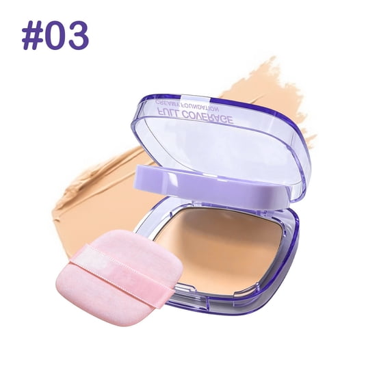 Matte Air Cushion Foundation, 24‑Hour Long Lasting Waterproof High‑Coverage Cushion Cream, Transfer‑Resistant Base Makeup with Puff, Face Cosmetic for Oily Dry Combination Skin