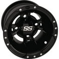 thumbnail image 1 of Matte Black 9x8, 4/110, 3+5 ITP SS112 Sport Aluminum Wheel - 0928385536B, 1 of 2