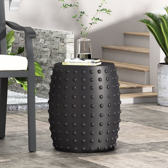 Matte Black Color - Contemporary Look - Sunroom Relaxation - No Assembly Hassle