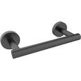 thumbnail image 1 of Matte Black Double Post Pivoting Wall Mounted Stainless Steel Toilet Paper Holder for Bathroom RV, by RUACQ, 1 of 8