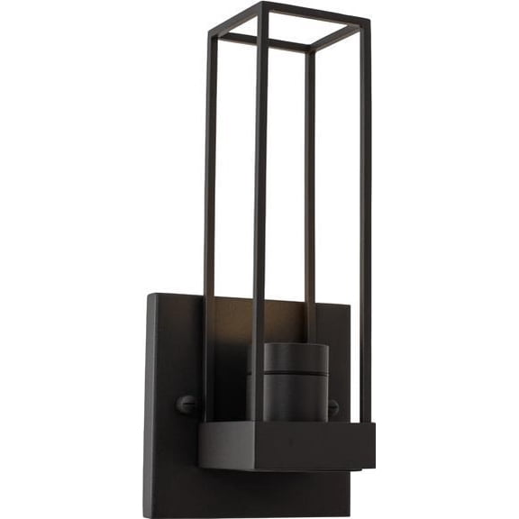Matte Black Eames LED Outdoor Wall Sconce