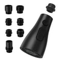 thumbnail image 1 of Matte Black FinishedPull Down Kitchen Faucet Head Replacement for Kitchen Faucet, 3-Modes & 7 Adapters, 1 of 7