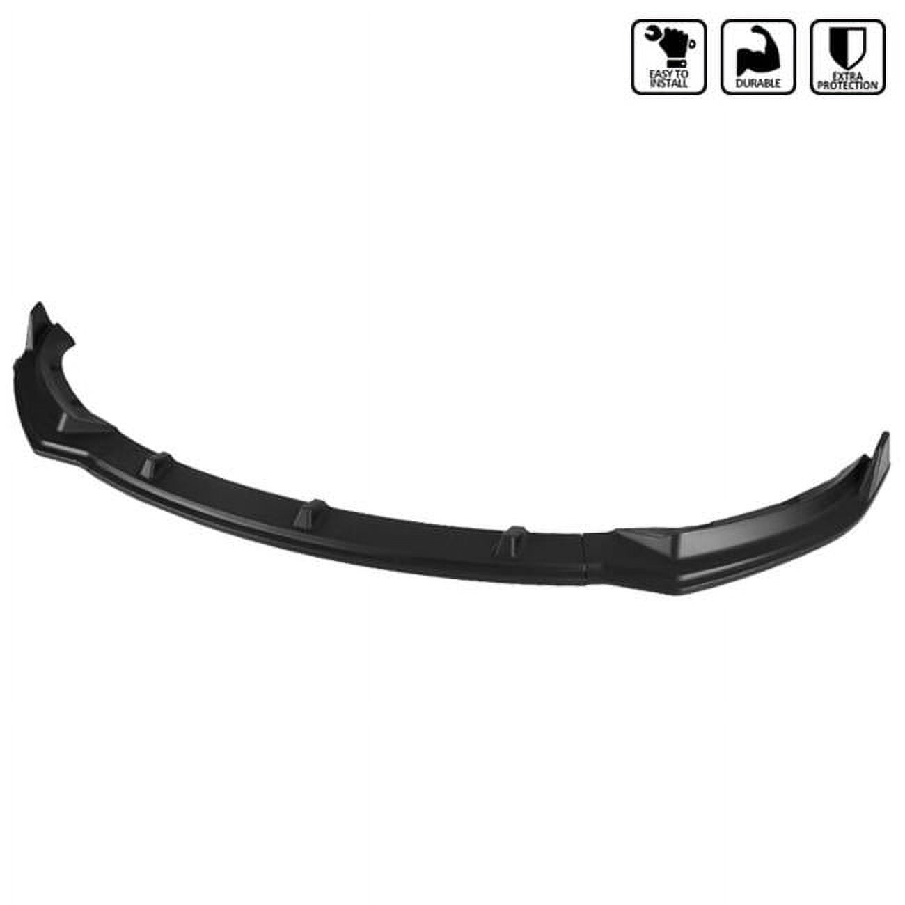 Matte Black Front Bumper Lip for 2019-2020 Tesla Model 3