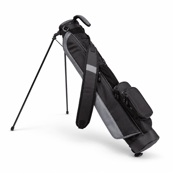 Matte Black Golf Club Bag, 34 x 7 Inches (H x W), Lightweight Sunday ...