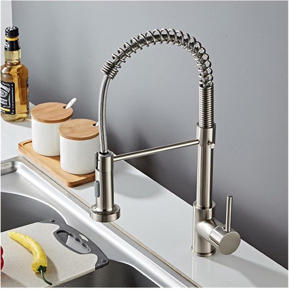 Matte Black Kitchen Faucet Deck Mounted Mixer Tap 360 Degree Rotation Stream Sprayer Nozzle Kitchen Sink Hot Cold Taps