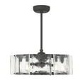 thumbnail image 1 of Matte Black LED Fandelier from the Genry Collection, 1 of 4