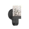 thumbnail image 1 of Matte Black LED Wall Sconce from the Kahn Collection, 1 of 5