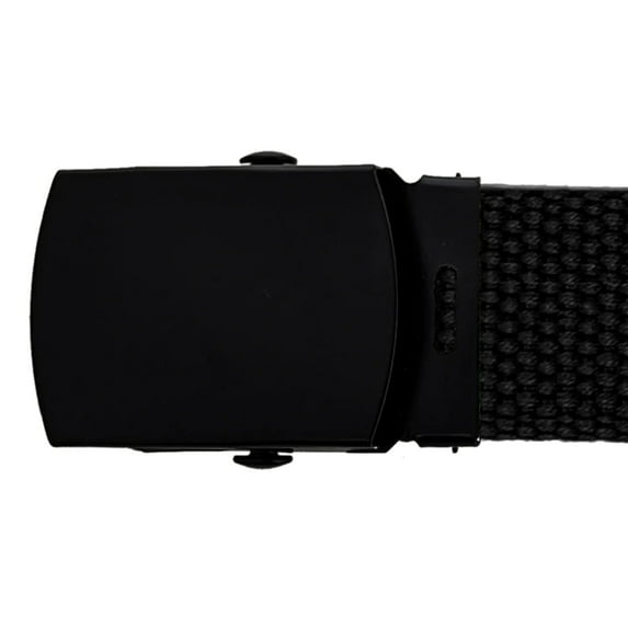 Matte Black Metal Buckle for Web Belt