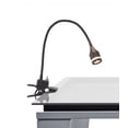 thumbnail image 1 of Matte Black Metal LED Adjustable Clip Lamp, 1 of 2