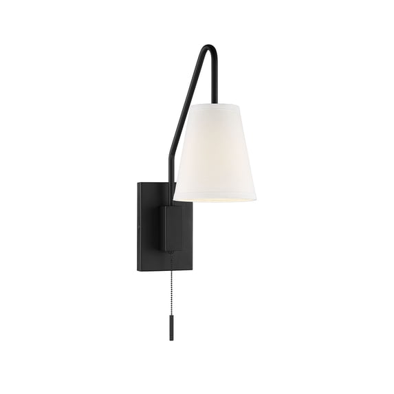 Matte Black Owen Adjustable Wall Sconce