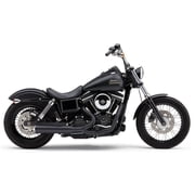 Cobra Powerpro HP 2-Into-1 RPT Full System Exhaust Black for V-Twin Dyna 2012-2017 6468B