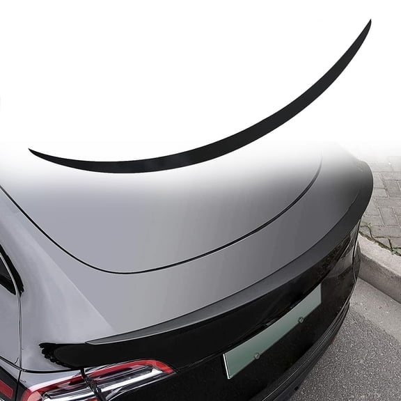 Matte Black Rear Spoiler Trunk Spoiler Tail Wing For 2020 - 2022 Tesla Model Y