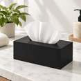 Rectangular Box Cap Matte Black Rectangle Tissue Box Cover - Walmart.com