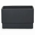 thumbnail image 1 of MDR Trading Inc. AI-CE30BLA_Q01 Matte Black Rectangular Planter, 1 of 1