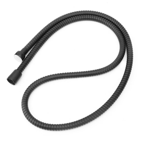 Matte Black Shower Hose, Durable Stainless Steel, Heat Cold <span Style="background:red"></span>, 4.9ft Bathroom Accessory