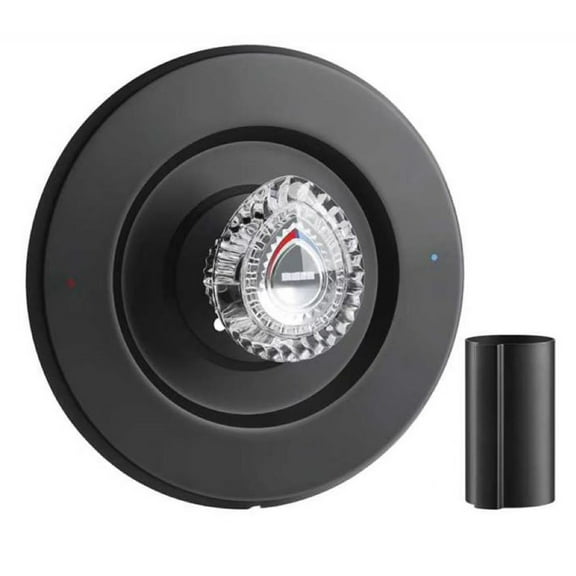 Matte Black Shower Trim Kit : Easy Install, Convenient & Stylish