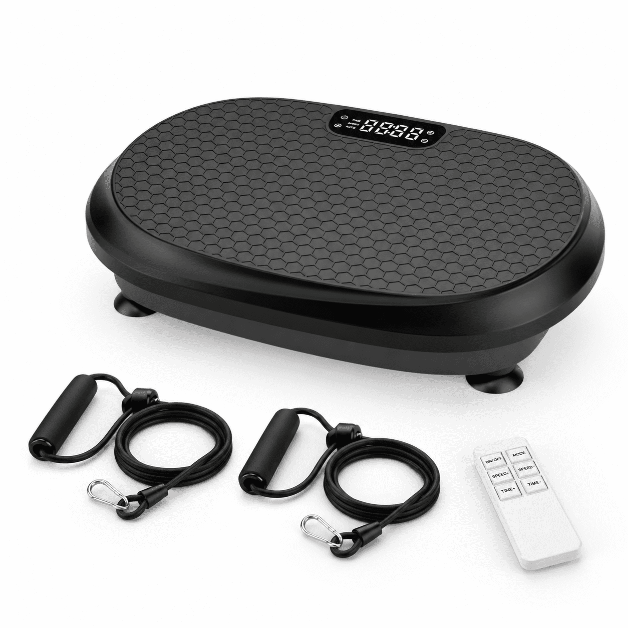 Machine Exercies Matte Black Vibration Plate Exercise Machine for Lymphatic Drainage and ...