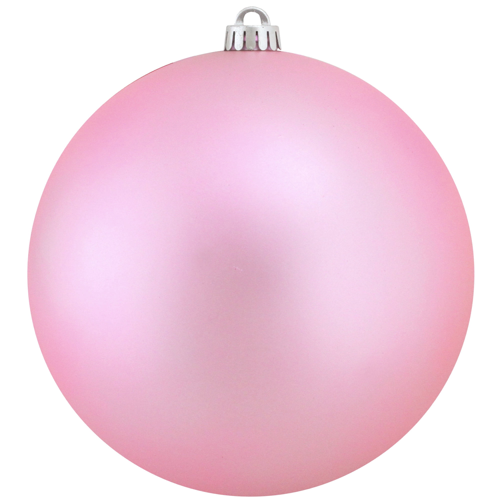 Matte Bubblegum Pink Commercial Shatterproof Christmas Ball Ornament 12" (300mm)