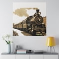 thumbnail image 1 of Matte Canvas, Stretched, 0.75" Classic Train Design 017, 1 of 4