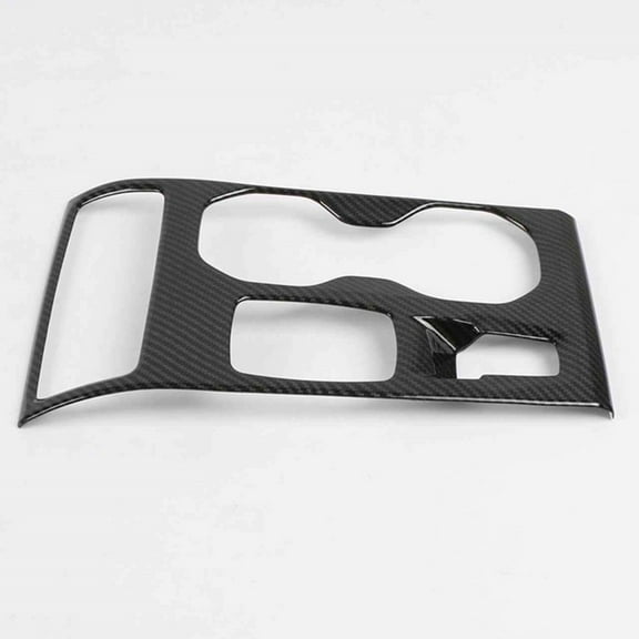 Matte Carbon Fiber Center Console Cup Holder Trim For Volvo Xc40 2019-25