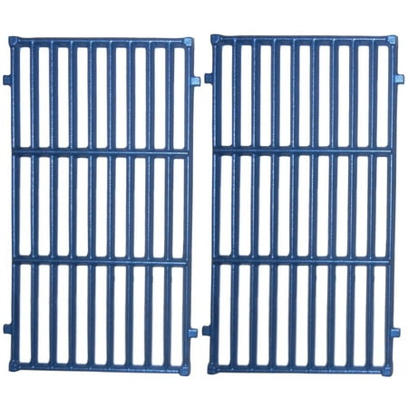 Gas Grill Cast Iron Cooking Grid for Weber, Set of 2, 17 7/16" x 20 1/2", 63832