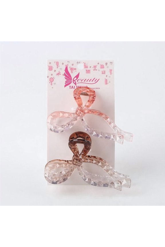 Matte Color Solid Claw Bobby Pin Set Claw Bag Stylish Bobby Pin Set