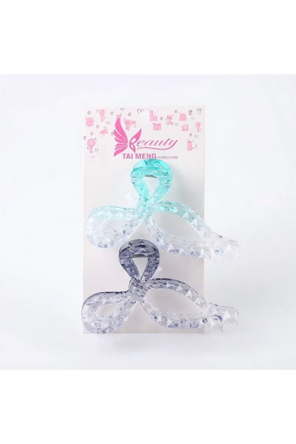 Matte Color Solid Claw Bobby Pin Set Claw Bag Stylish Bobby Pin Set