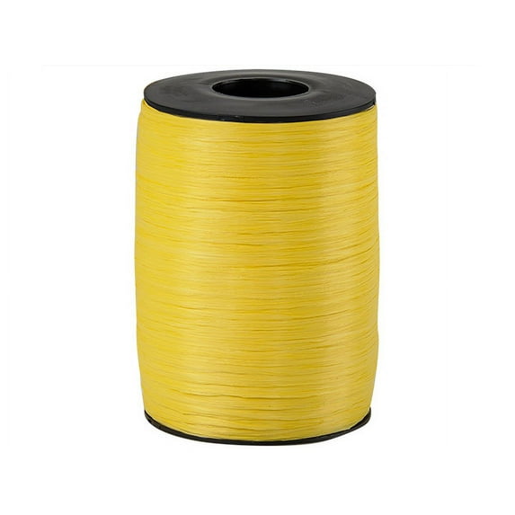 Matte Daffodil gift packaging Raffia Ribbon