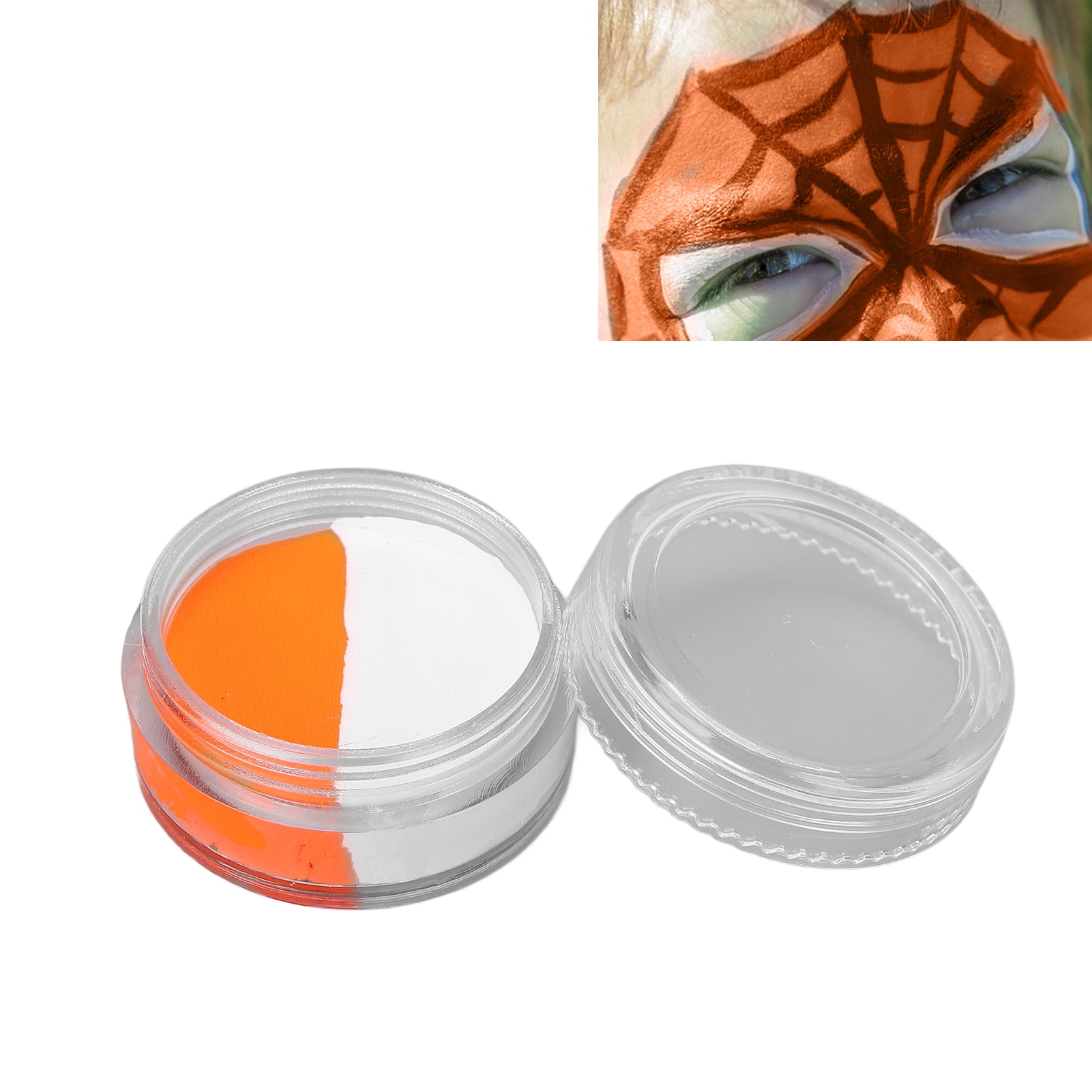 Matte Face Body Paint, Two Color Water Based Body Paint Multipurpose