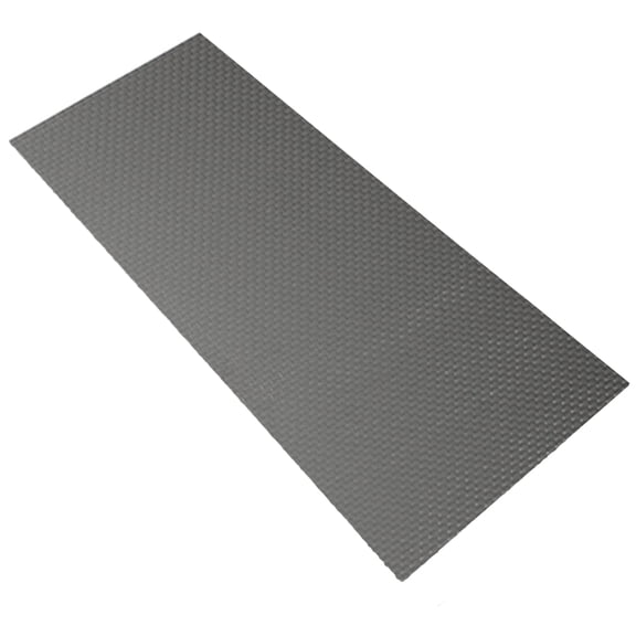 Matte Finish Carbon Fibers Sheet 100x250mm Lightweight Twill Weave Panel Sheet For Frame Speed Car Accessories