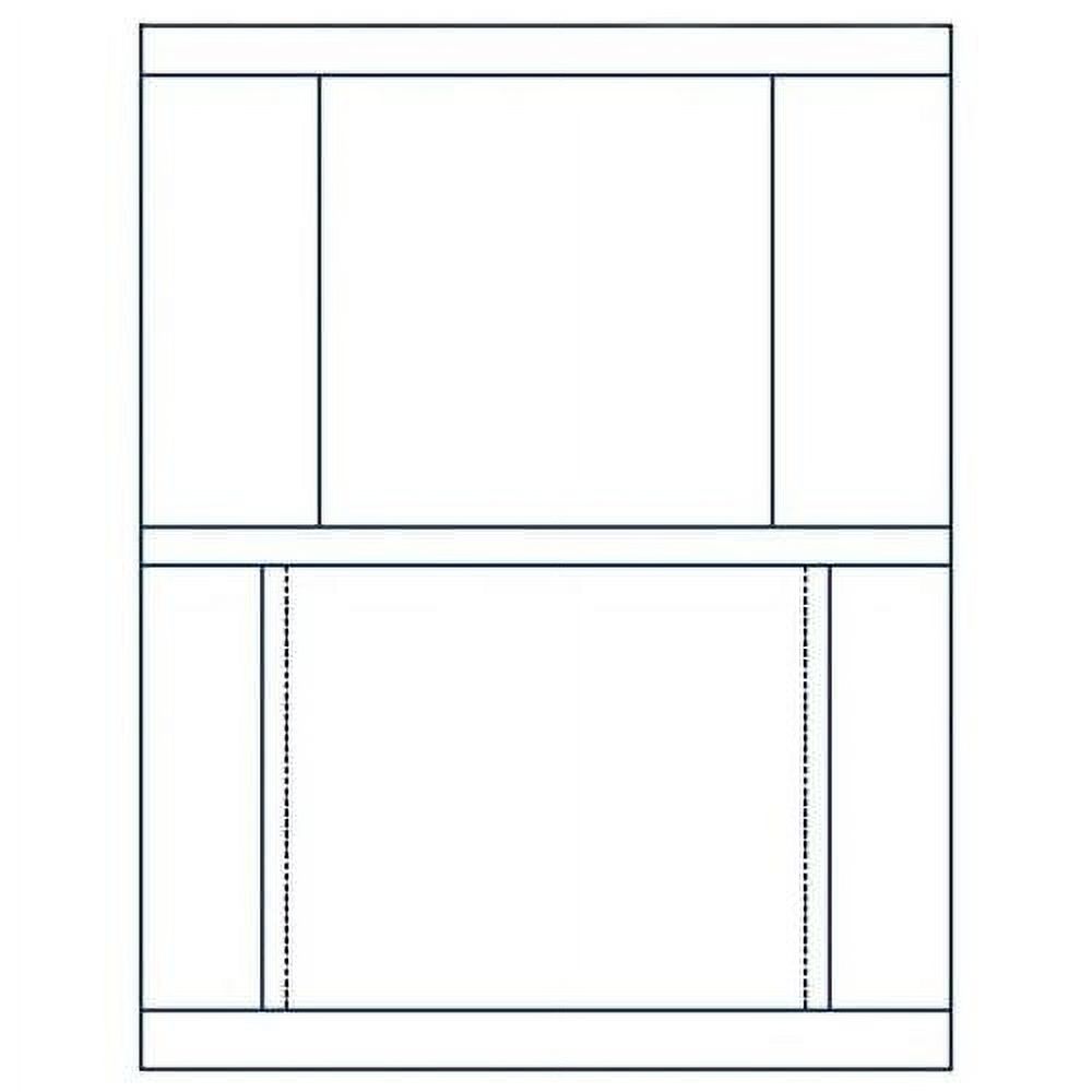 Matte Finish Front & Back Jewel Case Inserts (Stomper Format) For