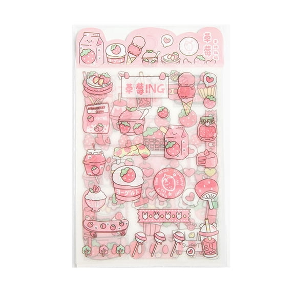 Matte Finish Removable Adhesive PET Sticker For Art Craft Notebook Journal Planner