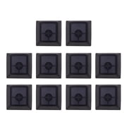 Matte Frosteds Transparents Keycaps Original Height PC Keycaps for Mechanical Keyboards with High Light Transmission