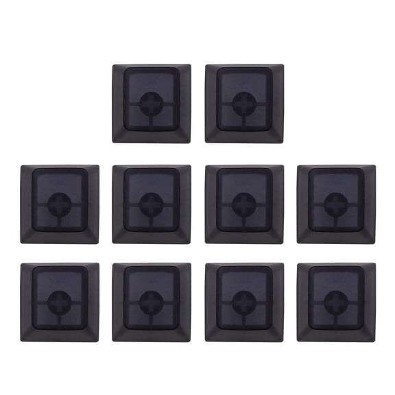 Matte Frosteds Transparents Keycaps Original Height PC Keycaps for Mechanical Keyboards with High Light Transmission