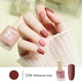 thumbnail image 1 of Matte Gel Nail Polish - Long Lasting Neutral Gray Blush Pink Color, Quick Dry LED UV Gel, Smooth Matte Finish, Wedding Bridesmaid Manicure Style, Spring Easter Mother’s Day Nails Makeup Organizers, 1 of 2