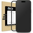 thumbnail image 1 of Matte Glass Screen Protector for iPhone 15 Pro Max (6.7 inch) Anti-Glare & Anti-Fingerprint Tempered Glass Clear Film, [Easy Installation Frame] Case Friendly, Bubble Free - Smooth as Silk, 1 of 1