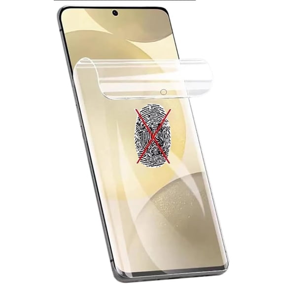 for  Matte Hydrogel Film for Samsung Galaxy S25 FE 6.7 Flexible Screen Protector TPU Fingerprint Unlock Anti-Glare Anti-reflective Not Tempered glass