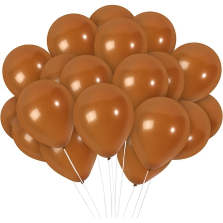 Matte Khaki Brown Balloons - 10 Inch Latex Balloons - 36 Pack