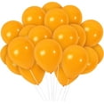 thumbnail image 1 of Matte Lemon Yellow Balloons - 10 Inch Latex Balloons - 36 Pack, 1 of 5