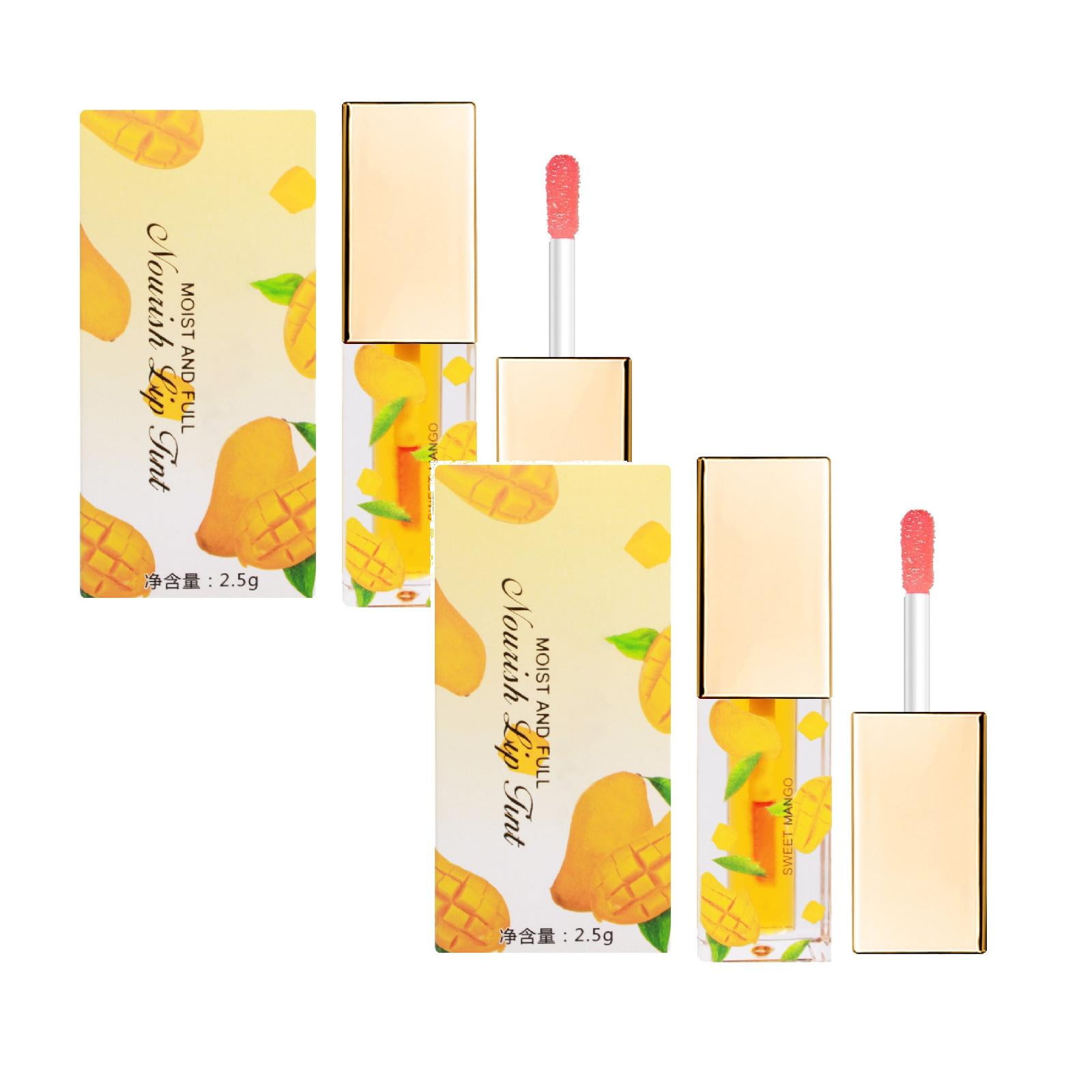 Matte Lip Glaze, Peach Mini Clear Color Change Changing PH Tinted Lip