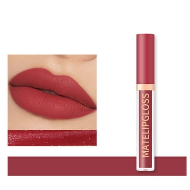 Matte Lip Liner and Lipstick Combo Set Kit for Women,Lipstick 24 Hours Lip Liner Makeup Stain Gloss Plumper Long Lasting Waterproof and Smudge Proof labial