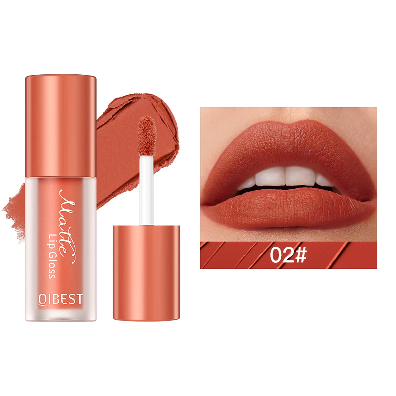Lip Mud Lazy Lipstick Lip Glaze Authentic Matte Lip Gloss Not Easy To Dip Cup