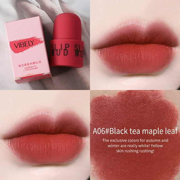 Matte Lipstick Pen, Long-Lasting Lip Glaze, Moisturizing Beeswax formula, Smooth Velvet Finish, Easy To Apply Compact Lip Color, Non-Sticky Wear, Suitable for Daily Use