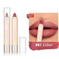 Matte Lipstick Pencil, Soft Matte Lip Liner, High Pigmented Longwear Lipliner for Natural Lip Makeup, Moisturizing Creamy Texture, Easy Application, Hydrating Velvet Finish, Durable All Day Wear