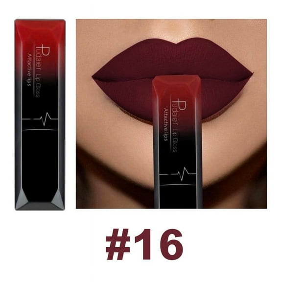 Matte Lipsticks For Women,Matte Lipstick Lip Liner Set Velvet Nude Lipstick Lip Liner Waterproof-Long Lasting Non-stick Cup Stay On 24 Hours Liquid Lipstick5ml D