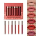 thumbnail image 1 of Matte Long-Lasting Liquid Lipstick - Non-Stick Cup - Style A - Matt Liquid Lipstick Gift Box Set That Is Not Easy to Stick to The Cup Lip GLōss 6*2Ml, 1 Set of Liquid Lipsticks, Ea Makeup Organizer, 1 of 9