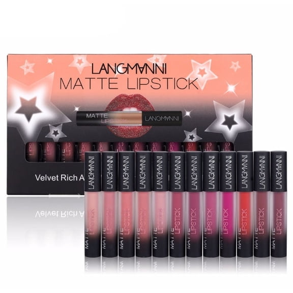 Matte Long-lasting Velvet Lipstick Set